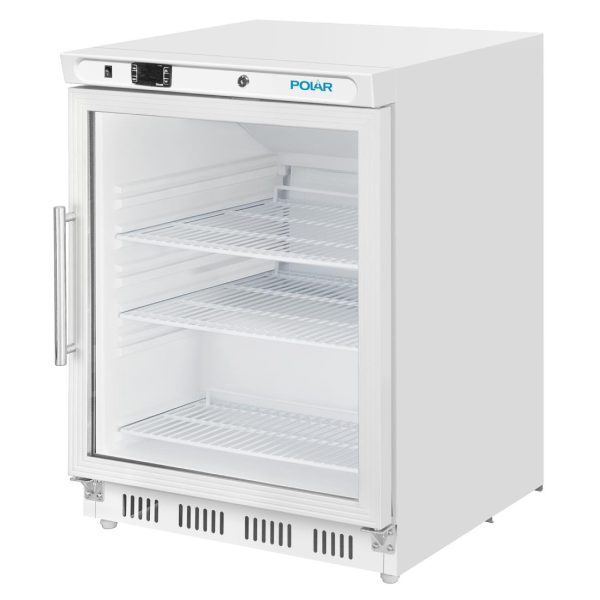 Polar C-Series Under Counter Display Fridge 150Ltr White