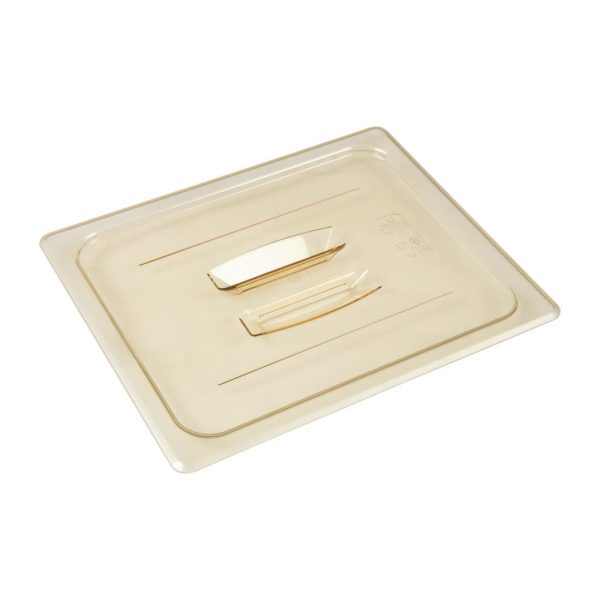 Cambro High Heat Polycarbonate 1/2 Gastronorm Lid with Handle