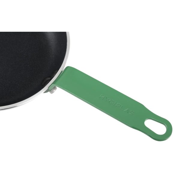 Hygiplas Aluminium Non-stick Teflon Platinum Plus Frying Pan Green Handle 20cm - Image 5