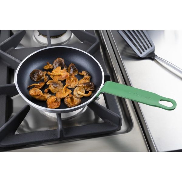 Hygiplas Aluminium Non-stick Teflon Platinum Plus Frying Pan Green Handle 20cm - Image 7