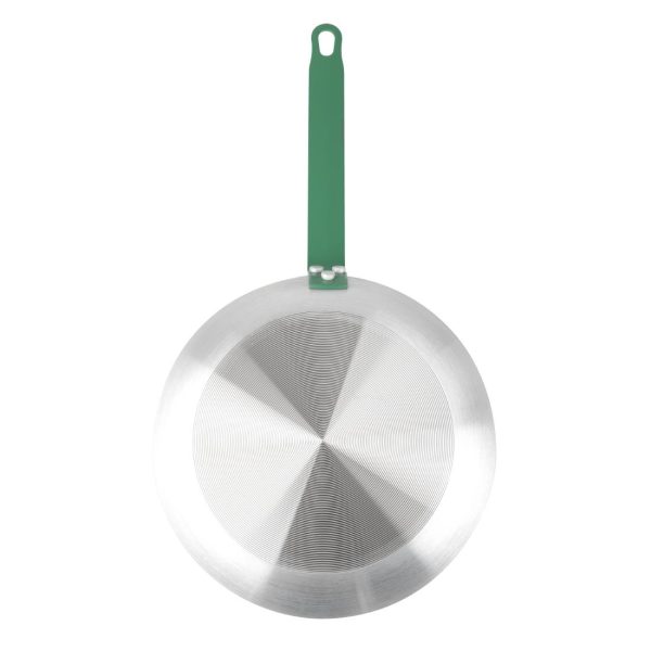 Hygiplas Aluminium Non-stick Teflon Platinum Plus Frying Pan Green Handle 28cm - Image 4