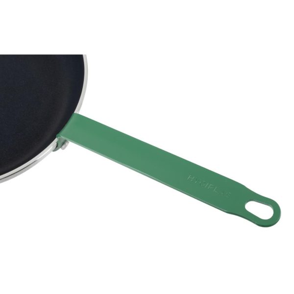 Hygiplas Aluminium Non-stick Teflon Platinum Plus Frying Pan Green Handle 28cm - Image 5
