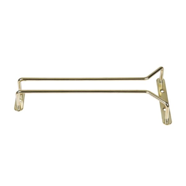 Beaumont Brass Wine Glass Rack 255mm - Image 4