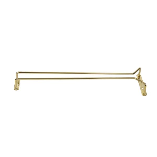 Beaumont Brass Wine Glass Rack 410mm - Image 4