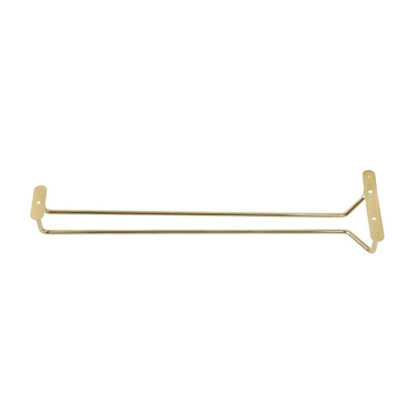 Beaumont Brass Wine Glass Rack 410mm - Image 6