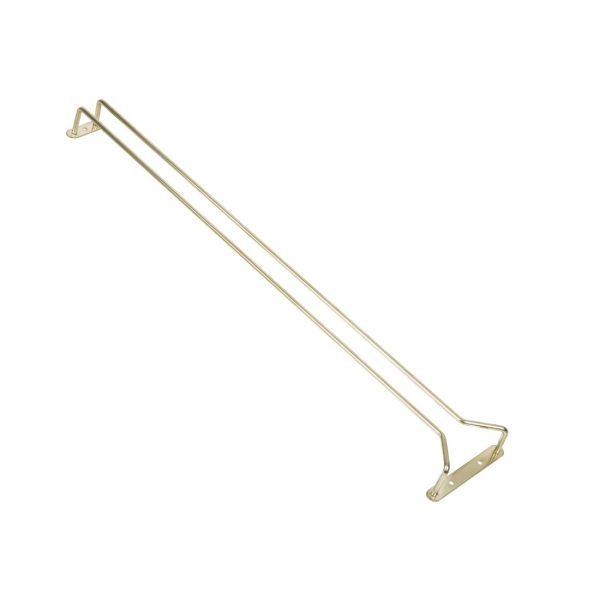 Beaumont Brass Wine Glass Rack 609mm - Image 5