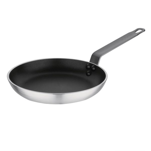 Vogue Aluminium Non-stick Teflon Platinum Plus Frying Pan 24cm - Image 3