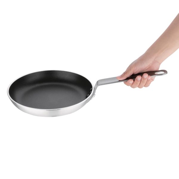 Vogue Aluminium Non-stick Teflon Platinum Plus Frying Pan 24cm - Image 4