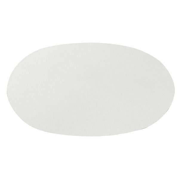 Fiesta Recyclable Lid for 500ml Oval Foil Containers (200 Pack)