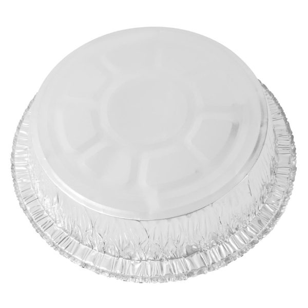 Fiesta Recyclable Foil Round Container 8" (200 Pack) - Image 3
