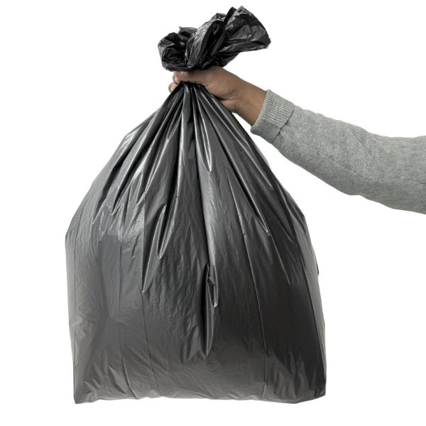 Jantex Heavy-Duty Bin Bags Black 120Ltr (100 Pack) - Image 4