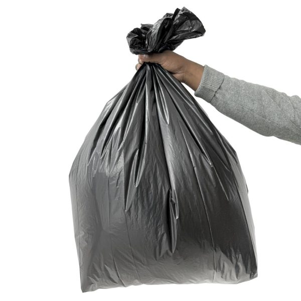 Jantex Medium-Duty Bin Bags Black 70Ltr (200 Pack) - Image 3