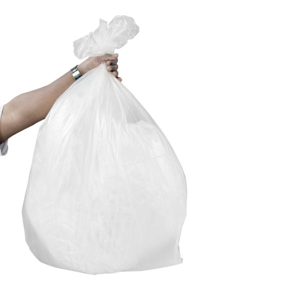 Jantex Heavy Duty Bin Bags Clear 120Ltr (Pack 100) - Image 4