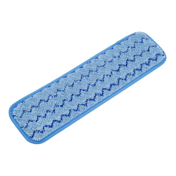 Jantex 400mm Flat Mop Head Micro Fibre Pad - Image 2