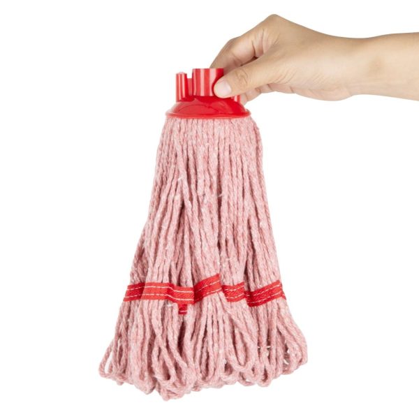 Jantex Deck Mop Head Red Stripe 200g - Image 3