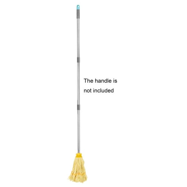 Jantex Deck Mop Head Yellow Stripe 200g - Image 2
