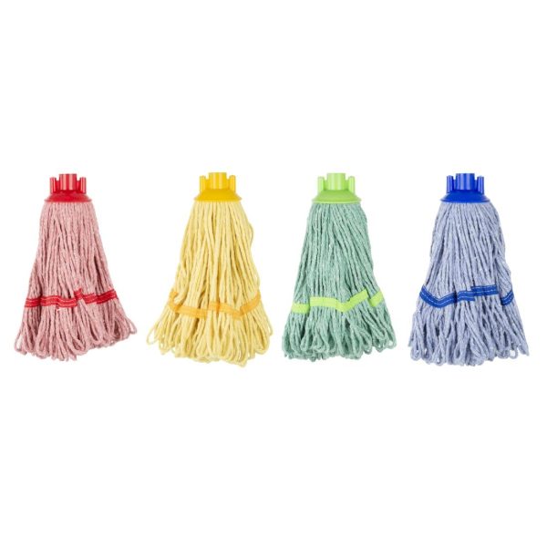 Jantex Deck Mop Head Yellow Stripe 200g - Image 4
