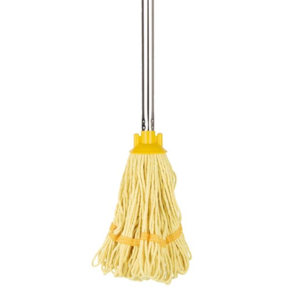 Jantex Deck Mop Head Yellow Stripe 200g - Image 5