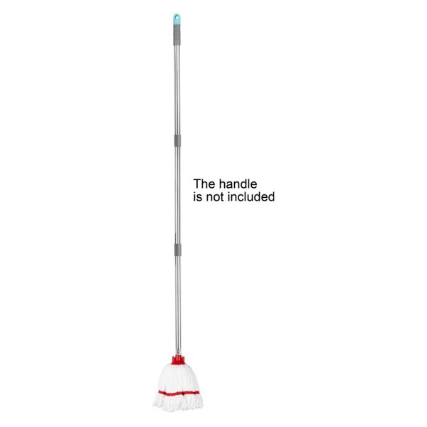 Jantex Microfibre Mop Head Red Stripe 150g - Image 2