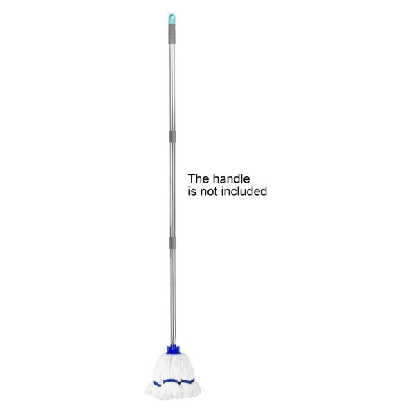 Jantex Microfibre Mop Head Blue Stripe 150g - Image 2