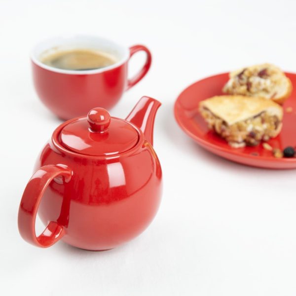 Olympia Café Teapot Red 450ml (2 Pack) - Image 6