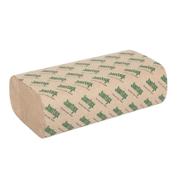 Jantex Green 100% Recycled Z Fold Hand Towels 2ply (2250 Sheets) - Image 2