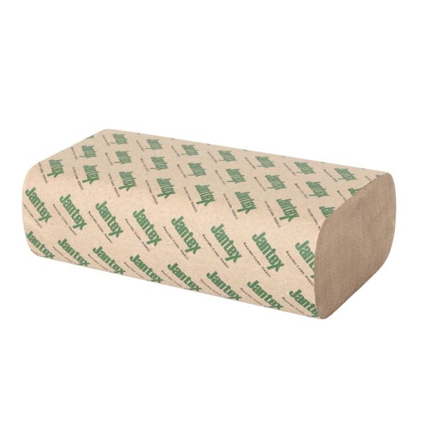 Jantex Green 100% Recycled Z Fold Hand Towels 2ply (2250 Sheets) - Image 3