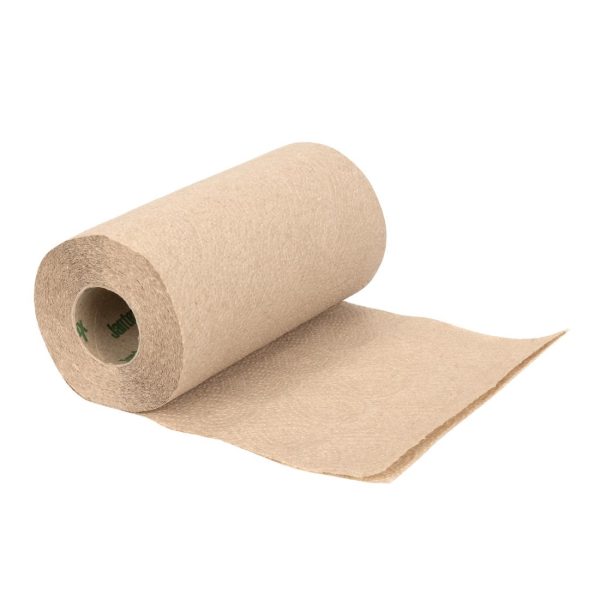 Jantex Green 100% Recycled Kitchen Roll 75 Sheets (24 Pack) - Image 2