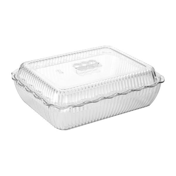 Olympia Kristallon Large Salad Crock - Clear - Image 4