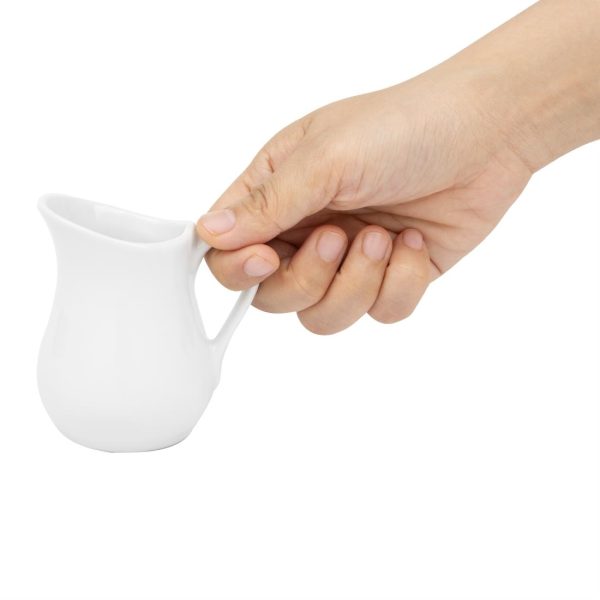 Olympia Whiteware Fine Jugs 100ml (12 Pack) - Image 5