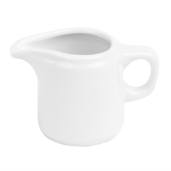Olympia Whiteware Handled Jugs 65ml (12 Pack) - Image 3