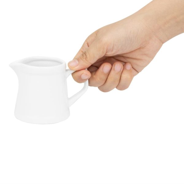 Olympia Whiteware Pier Jugs 120ml (6 Pack) - Image 5