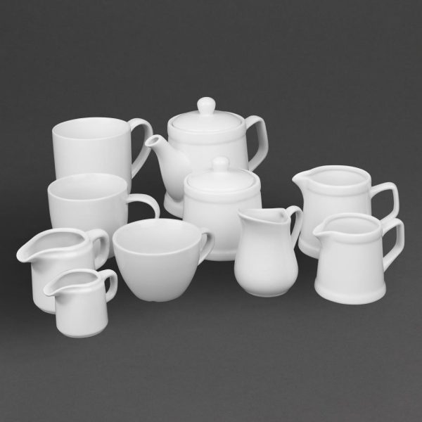 Olympia Whiteware Pier Teapot 500ml (2 Pack) - Image 4