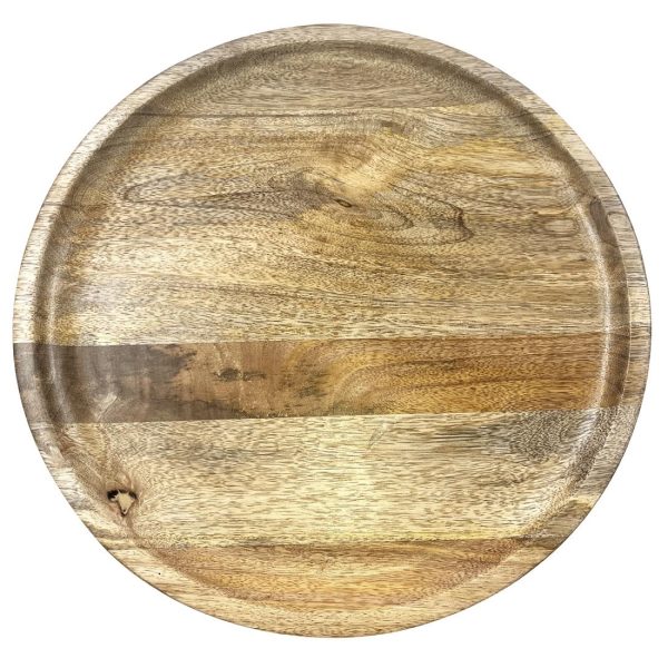 Olympia Cake Stand Mango Wood 330x120mm - Image 2