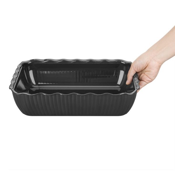 Olympia Kristallon Large Salad Crock - Black - Image 3