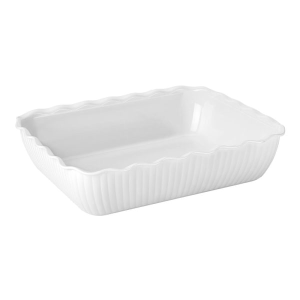 Olympia Kristallon Large Salad Crock - White - Image 2