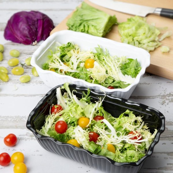 Olympia Kristallon Medium Salad Crock - Black - Image 5