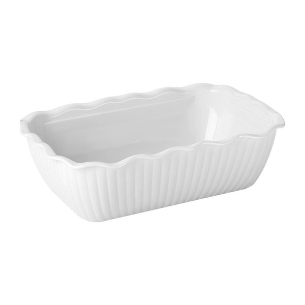 Olympia Kristallon Medium Salad Crock - White - Image 2