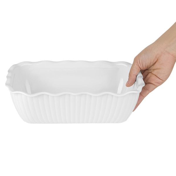 Olympia Kristallon Medium Salad Crock - White - Image 4