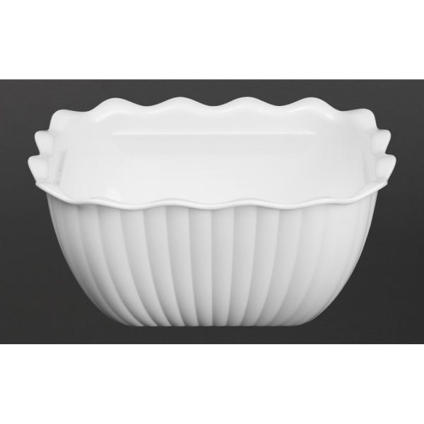 Olympia Kristallon Small Salad Crock - White