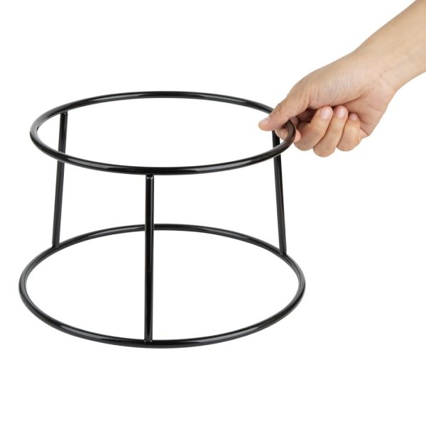 Olympia Non-Slip Riser Round Multi Black Wire 230x260x150mm - Image 4