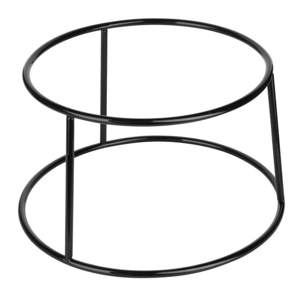Olympia Non-Slip Riser Round Multi Black Wire 230x260x150mm - Image 5