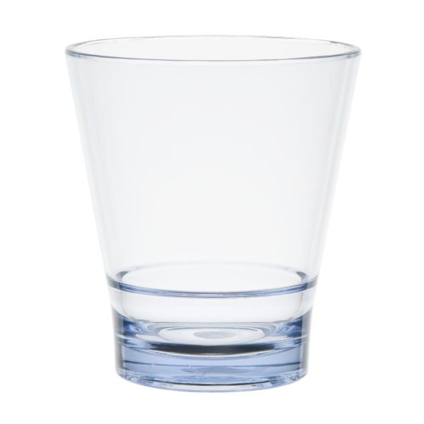 Olympia Kristallon Polycarbonate Stacking Tumblers - Blue 350ml (6 Pack) - Image 2