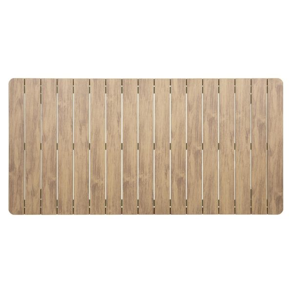 Bolero Melbourne Outdoor Polywood Dining Table 1610x800x734mm - Image 3