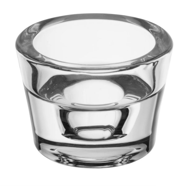 Olympia Classic Glass Tealight Holder 60x45mm (6 Pack) - Image 2