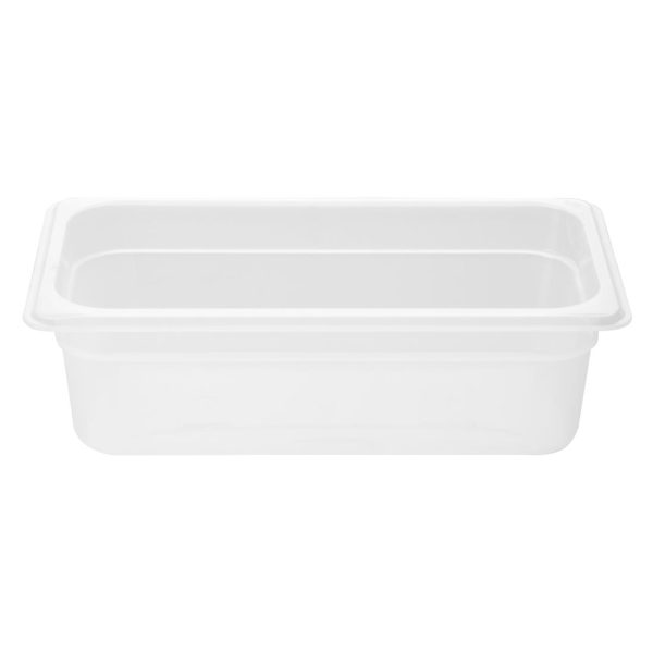 Nisbets Essentials Polypropylene 1/3 Gastronorm Container 100mm - Image 2