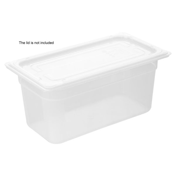 Nisbets Essentials Polypropylene 1/3 Gastronorm Container 150mm - Image 3