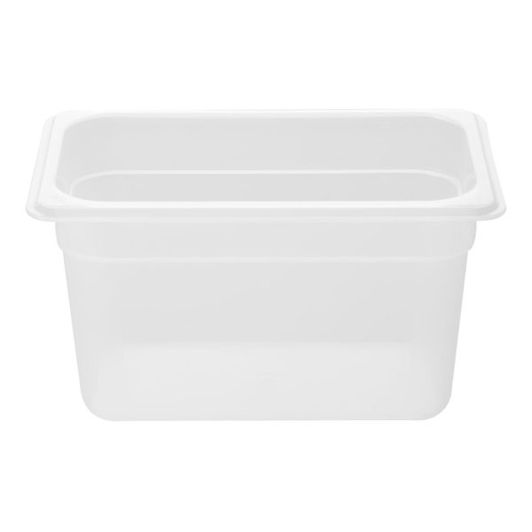 Nisbets Essentials Polypropylene 1/4 Gastronorm Container 150mm - Image 2