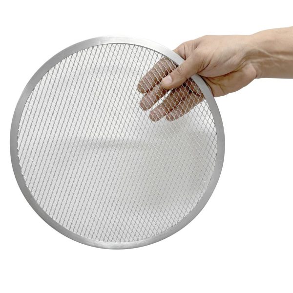 Vogue Aluminium Pizza Screen 12in - Image 3