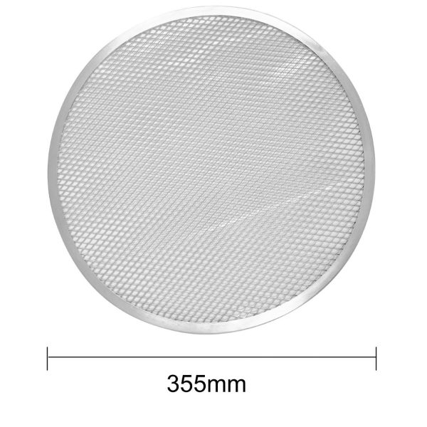 Vogue Aluminium Pizza Screen 14" - Image 5